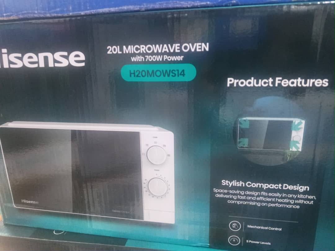 20L SILVER HISENSE MICROWAVE